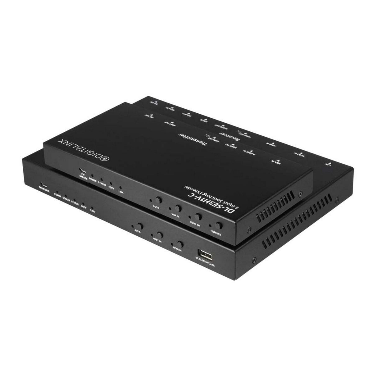 DigitaLinx DL-SE3H1V-C 4 x 1 Multi-Format Conference Room Collaboration Switcher/Extension Set