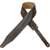 Levy’s Classic Series Guitar Strap Dark Brown - accessories