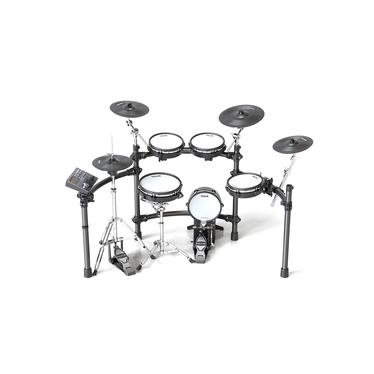 NUX DM-8 Remo Mesh-Head Electronic Drum Kit – AVLGEAR