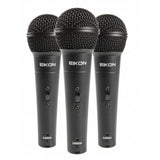 EIKON DM800KIT 3 Cardioid Dynamic Microphone Kit