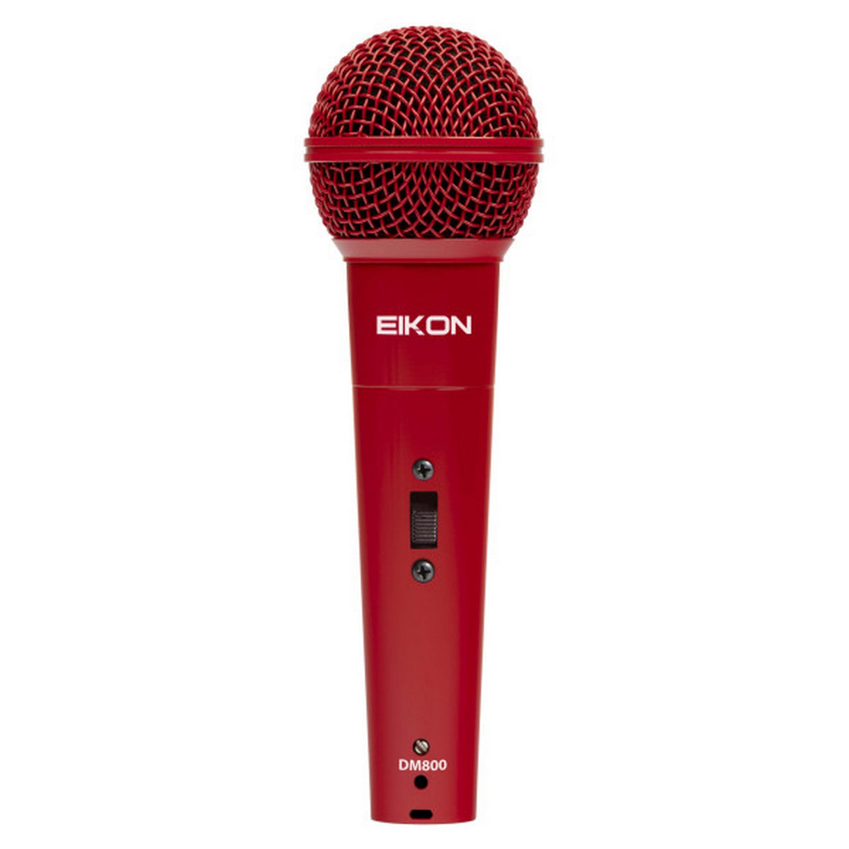 EIKON DM800RD Cardioid Vocal Dynamic Microphone, Red