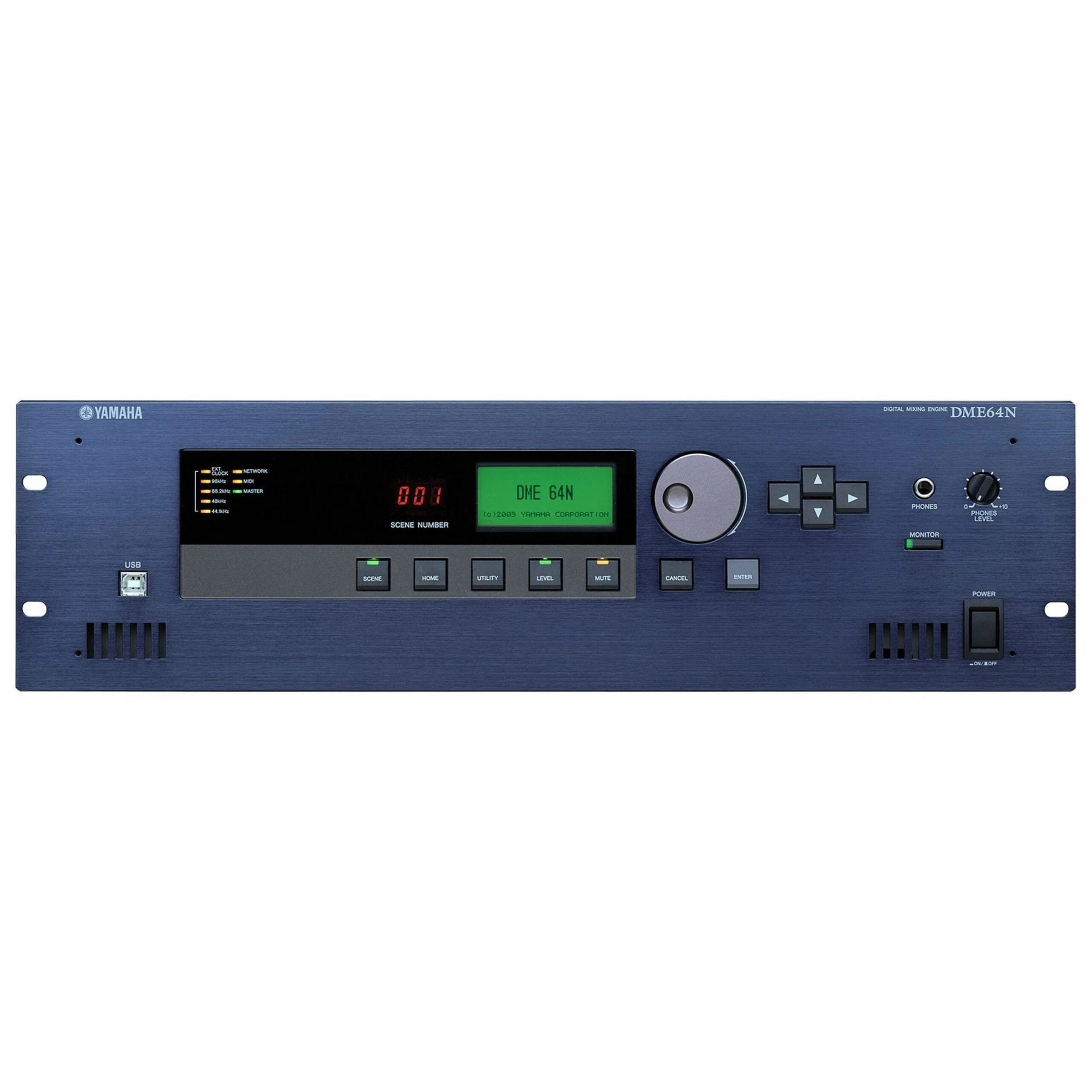 HOT新品YAMAHA DME64N デジタルミキシングエンジン 音響 システム オーディオ ヤマハ ジャンク O6465020 ミキサー