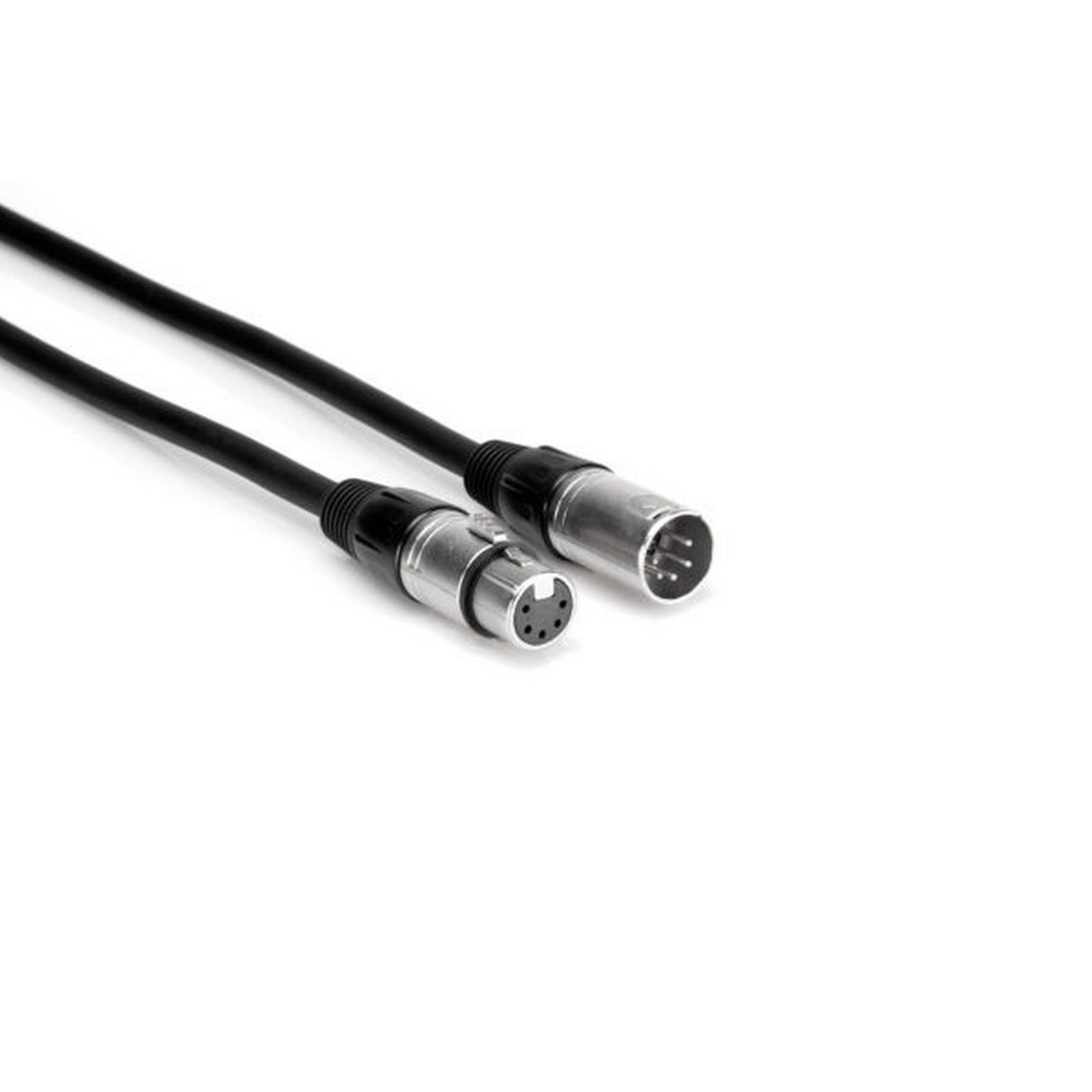 Hosa DMX-025 DMX512 XLR5M to XLR5F Cable, 25-Foot