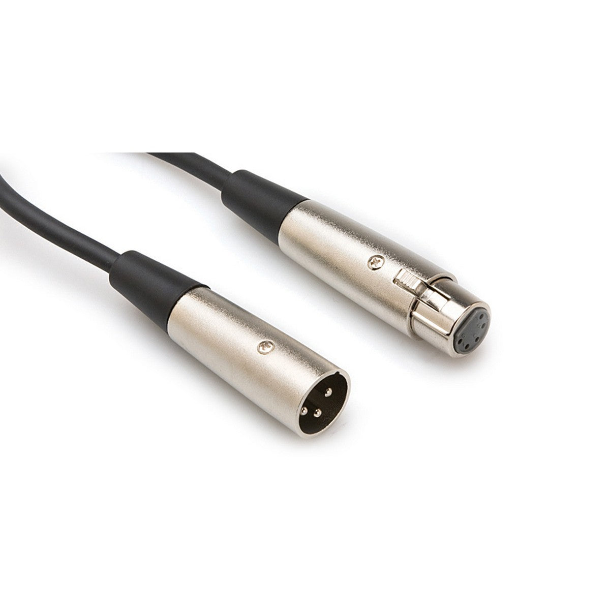 Hosa DMX-306 XLR3M to XLR3F DMX512 Cable, 1-Feet