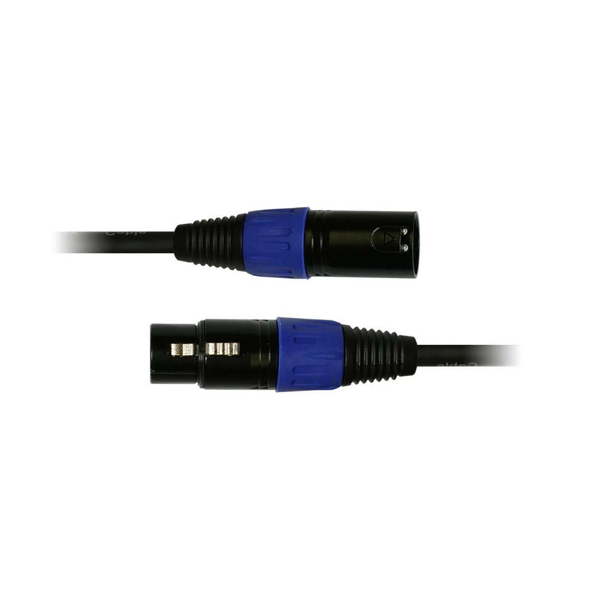 Blizzard Lighting DMX-5PIN-MALE-TURN | 3 Pin Female to 5 Pin Male 1 Foot Cable