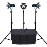 Dracast DRBR600B3LSK Boltray LED600 Plus Bi-Color 3 Light Kit with Nylon Padded Travel Case