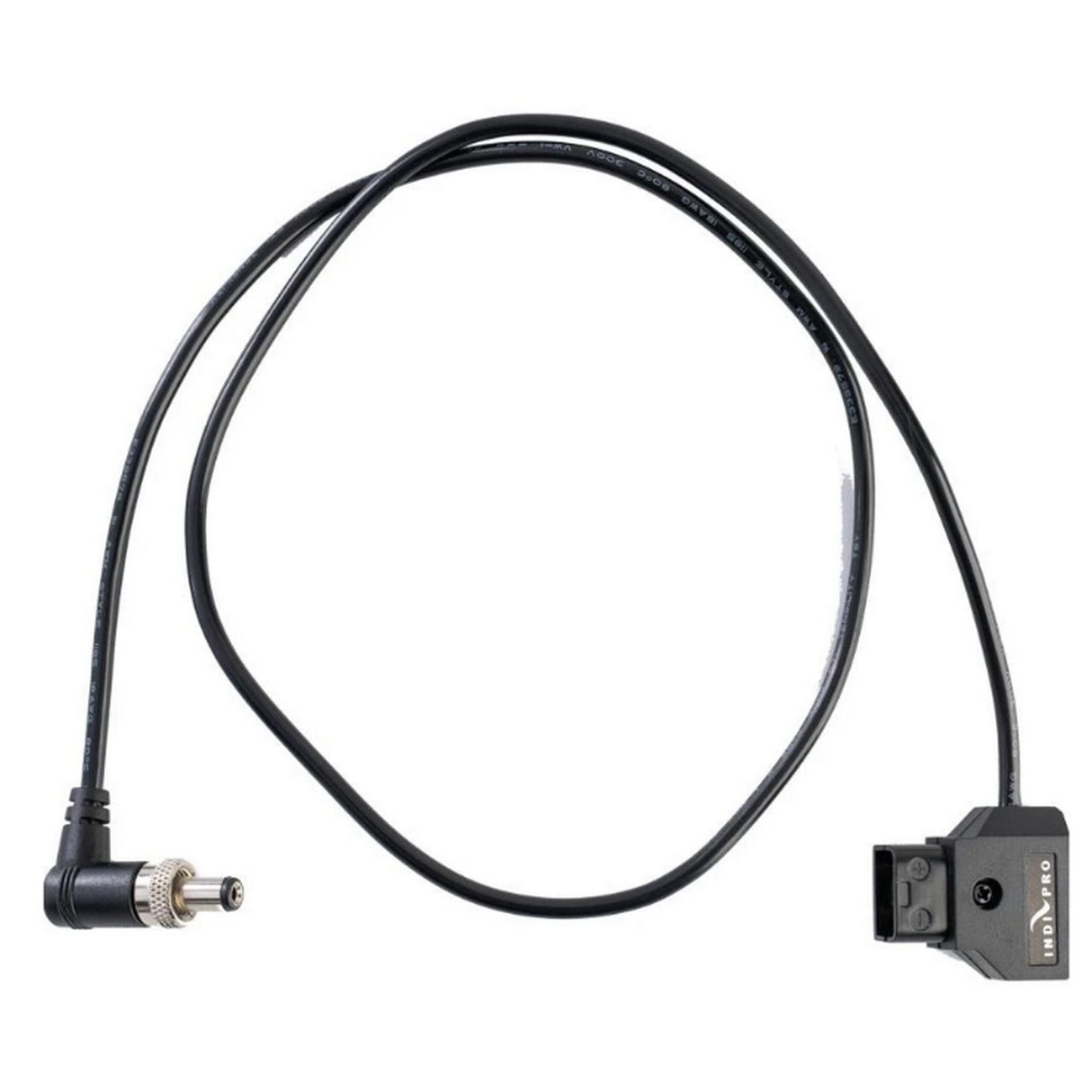 IndiPRO DT21RT D-Tap to Locking DC 2.1mm Right Angle Cable, 24-Inch