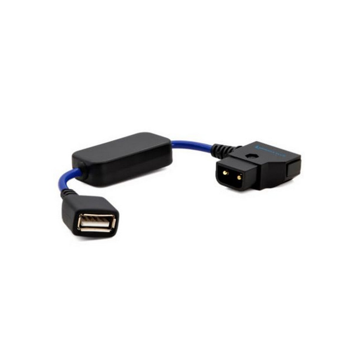 Kondor Blue DtapUsb1 D-Tap to 5V USB Converter Short Cable for Gold Mount/V-Mount Battery