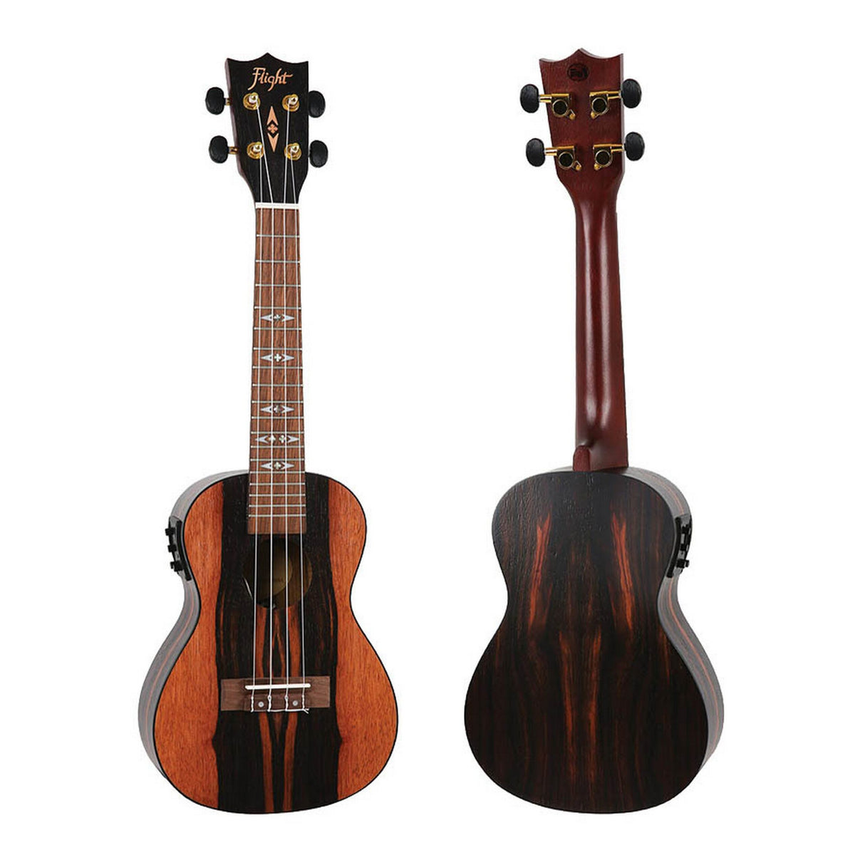 Flight DUC460CEQAMARA Amara Electro-Acoustic Concert Ukulele