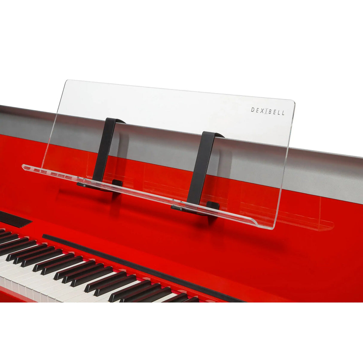 Dexibell VIVO Upright Plexiglass Piano Sheet Music Rest Stand