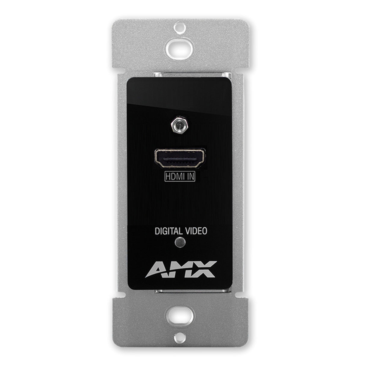 AMX DX-TX-DWP-4K-BL DXLink 4K HDMI Decor Style Wallplate Transmitters, Black