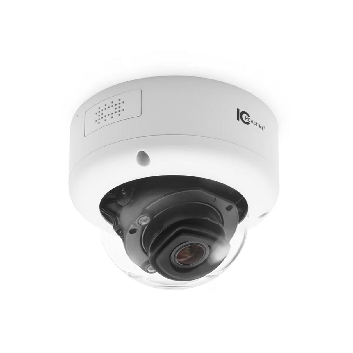 IC Realtime IPEL-D12V-IRW3 12MP IP Indoor/Outdoor Full-Size Vandal Dome w/Varifocal Motorized Lens