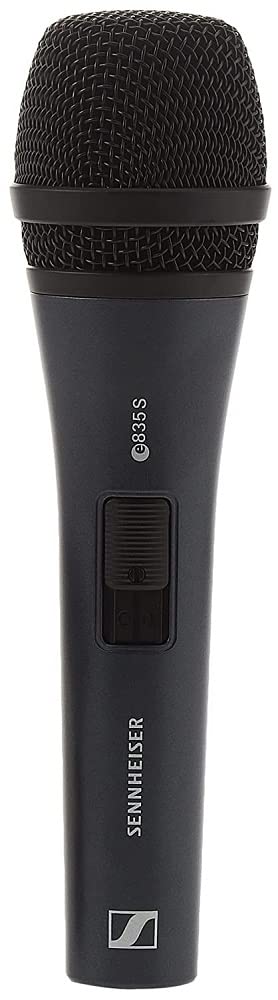 Sennheiser e835-S 004514 Dynamic Cardioid Microphone On Off Switch