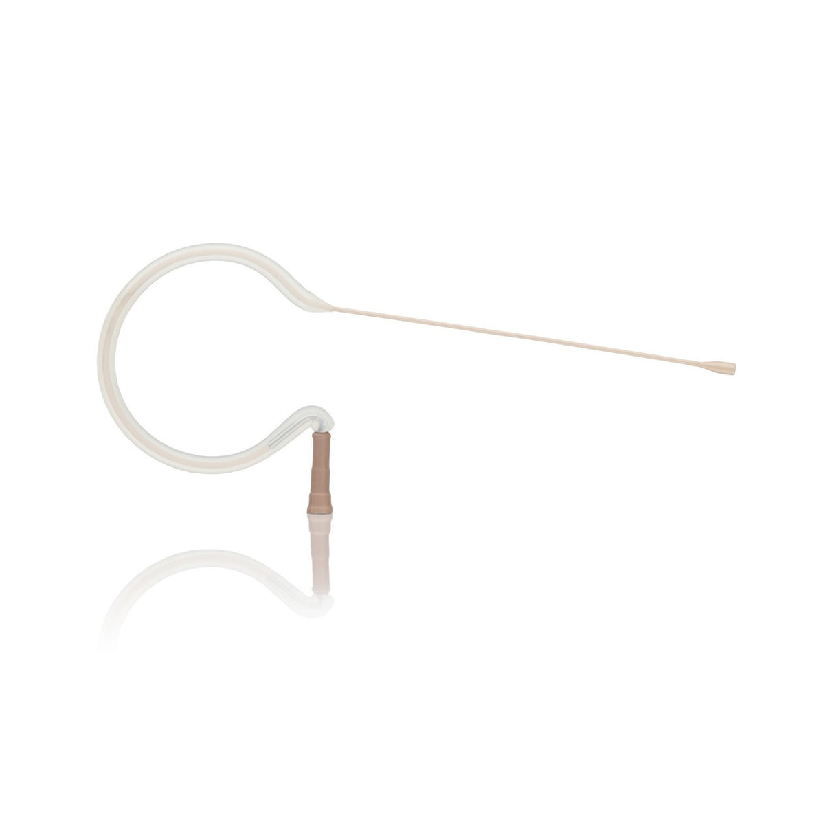 Countryman E6IOW6L1SL | Flxible Omnidirectional Earset Microphone with Shure TA4F Connector Light Beige