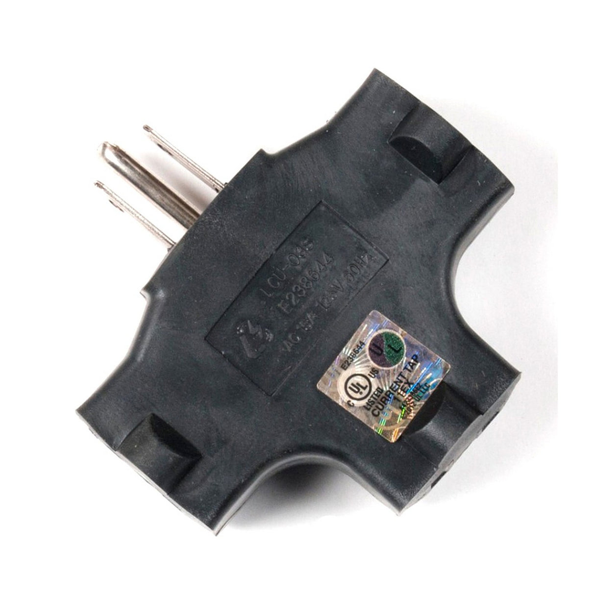 Accu Cable EC3FER | Black Edison 3Fer Tri Tap Adapter