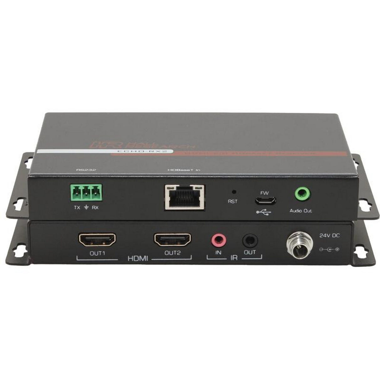 Hall Technologies ECHO-RX2 HDBaseT Receiver with Dual Outputs