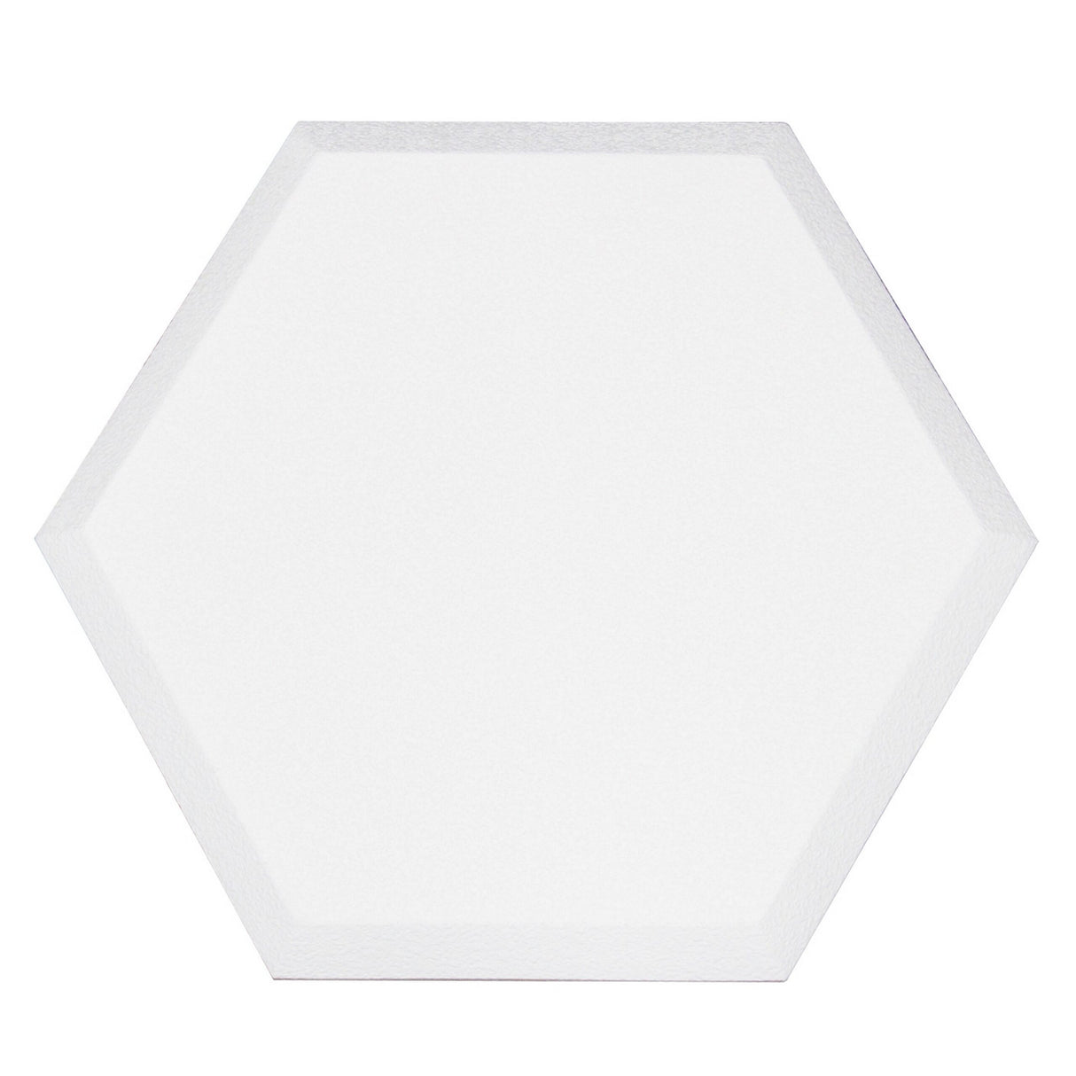 Primacoustic Element 14 x 16 x 1.5-Inch Accent Hexagon Panels, White 12-Set, Beveled Edge