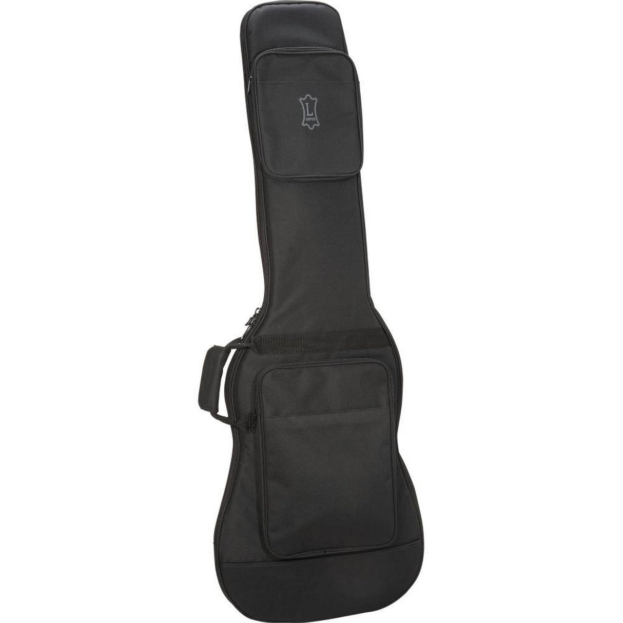 Levy's Polyester Bass Guitar Bag, Black