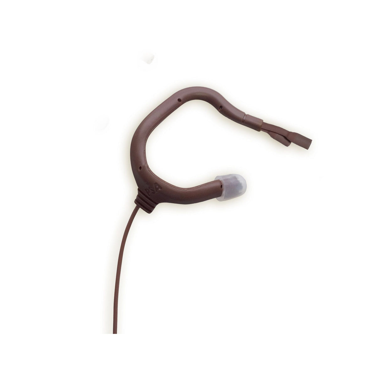 Point Source Audio EO2-8WL EMBRACE Omnidirectional Dual Petite Element Earmount Microphone for Sennheiser, Brown