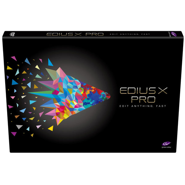 EDIUS X Pro Video Editing Software Jump Upgrade from EDIUS 2-8, EDIUS EDU,  Home Edition and EDIUS Neo, Download Only