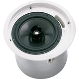 Electro-Voice EVID C8.2LP 8-Inch 2-Way Coaxial Ceiling Loudspeaker White Pair