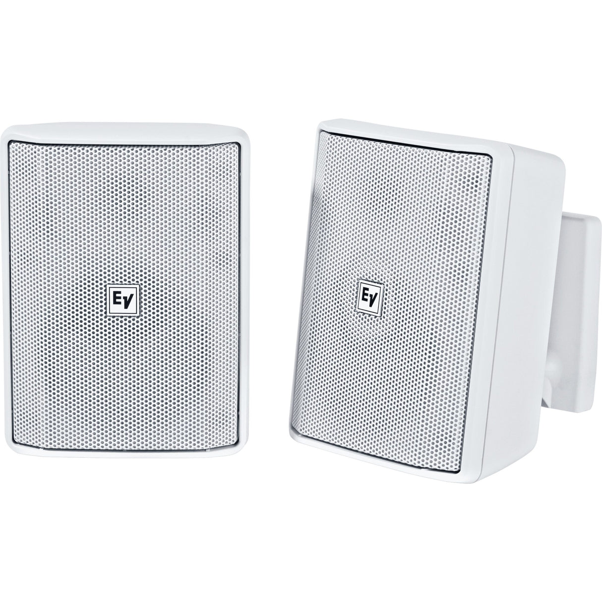 Electro-Voice EVID-S4.2T 4 Inch 70/100V Install Cabinet Speaker Pair, White