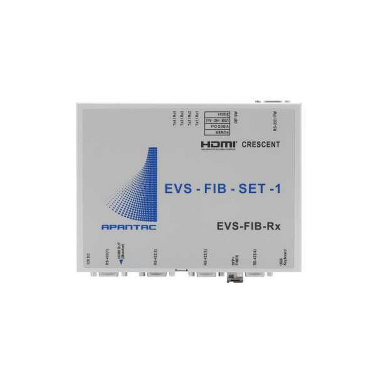Apantac EVS-FIB-Rx USB 4 x RS-422 and HDMI Receiver for EVS