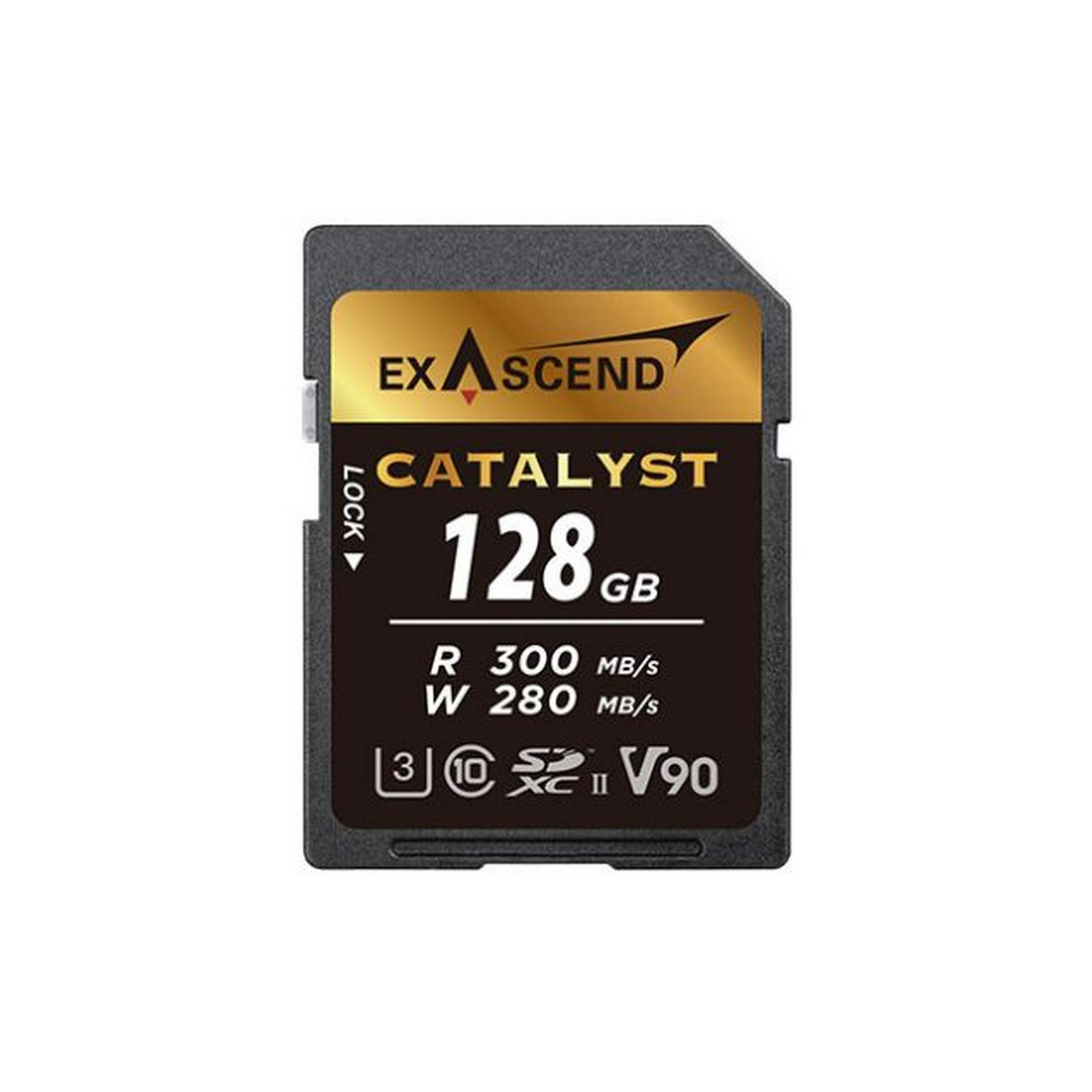 Exascend 128GB Catalyst SDXC, UHS-II, V90 Memory Card – AVLGEAR