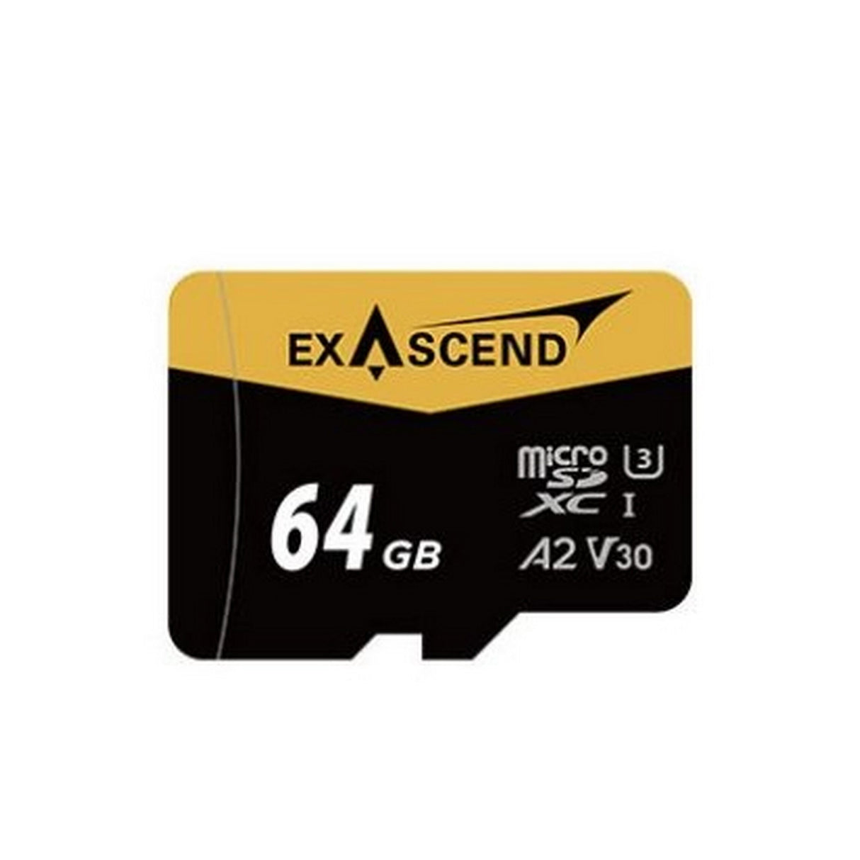 Exascend microSDXC UHS-I, V30 Memory Card, 64GB