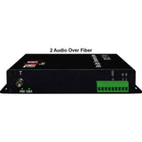 Thor Fiber F-2A-TXRX 2 Unbalanced Uni-Directional Audio over 1 Fiber Transmitter and Receiver Kit