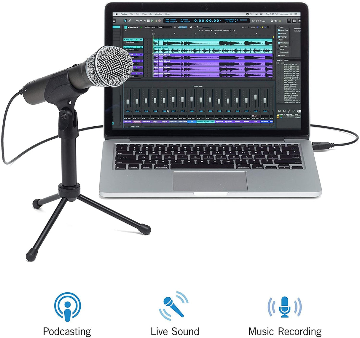 Samson Q2U Recording and Podcasting Pack