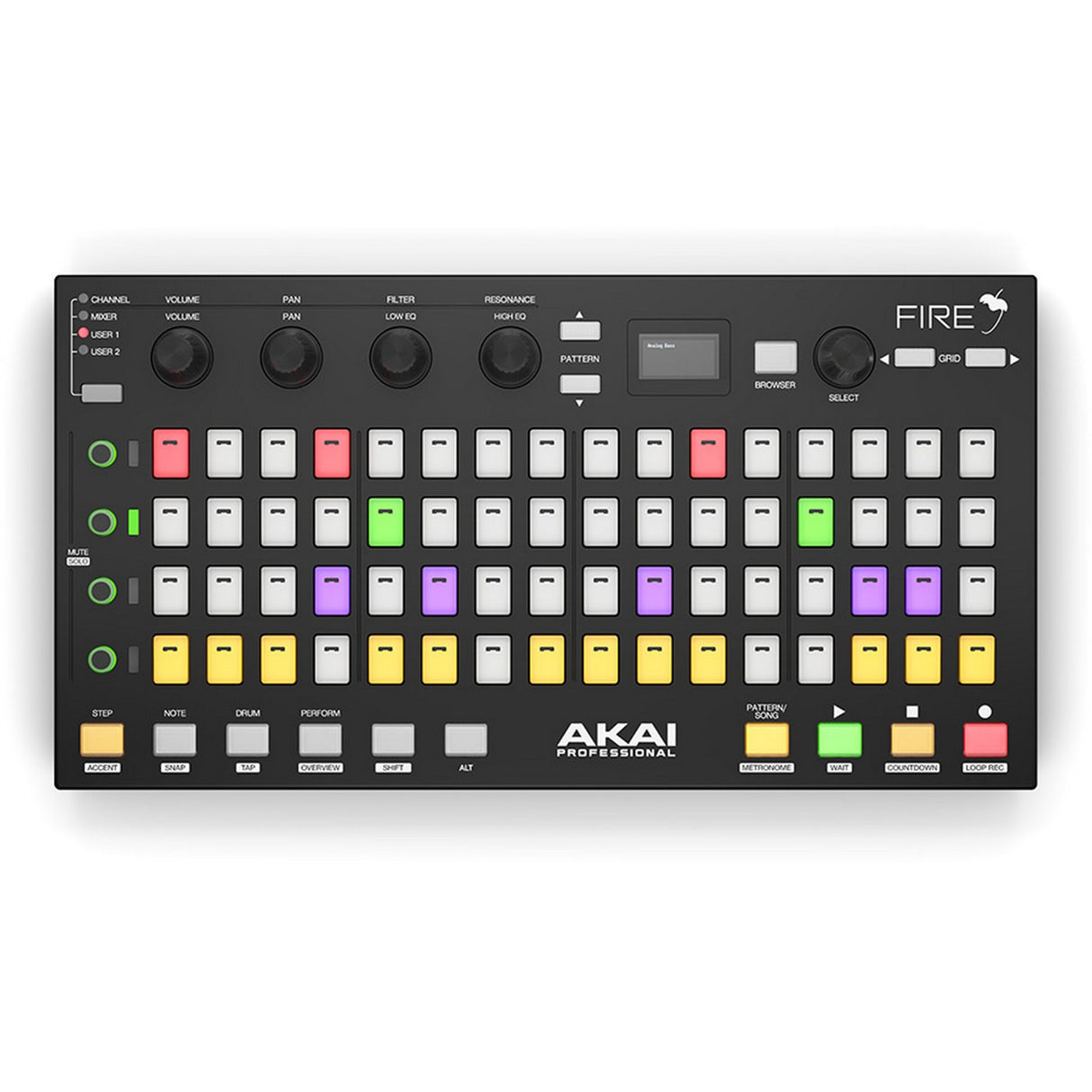 Akai Professional FIRE Hardware Controller for FL Studio without Software