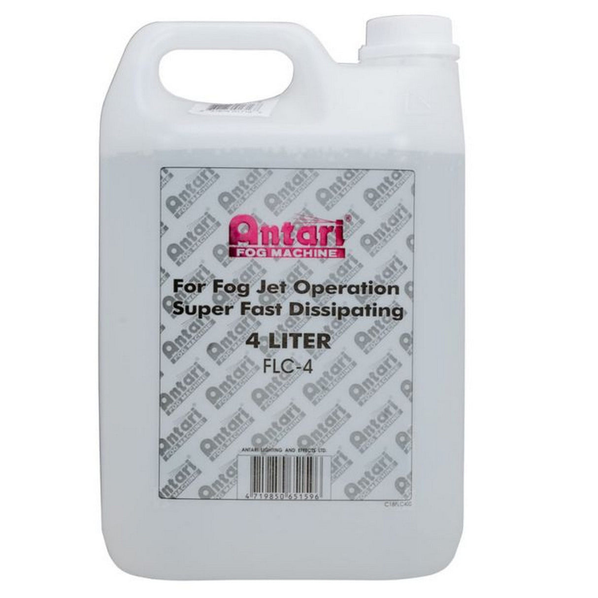 Antari FLC-4 Instant Dissipating Fog Fluid, 4 Liter