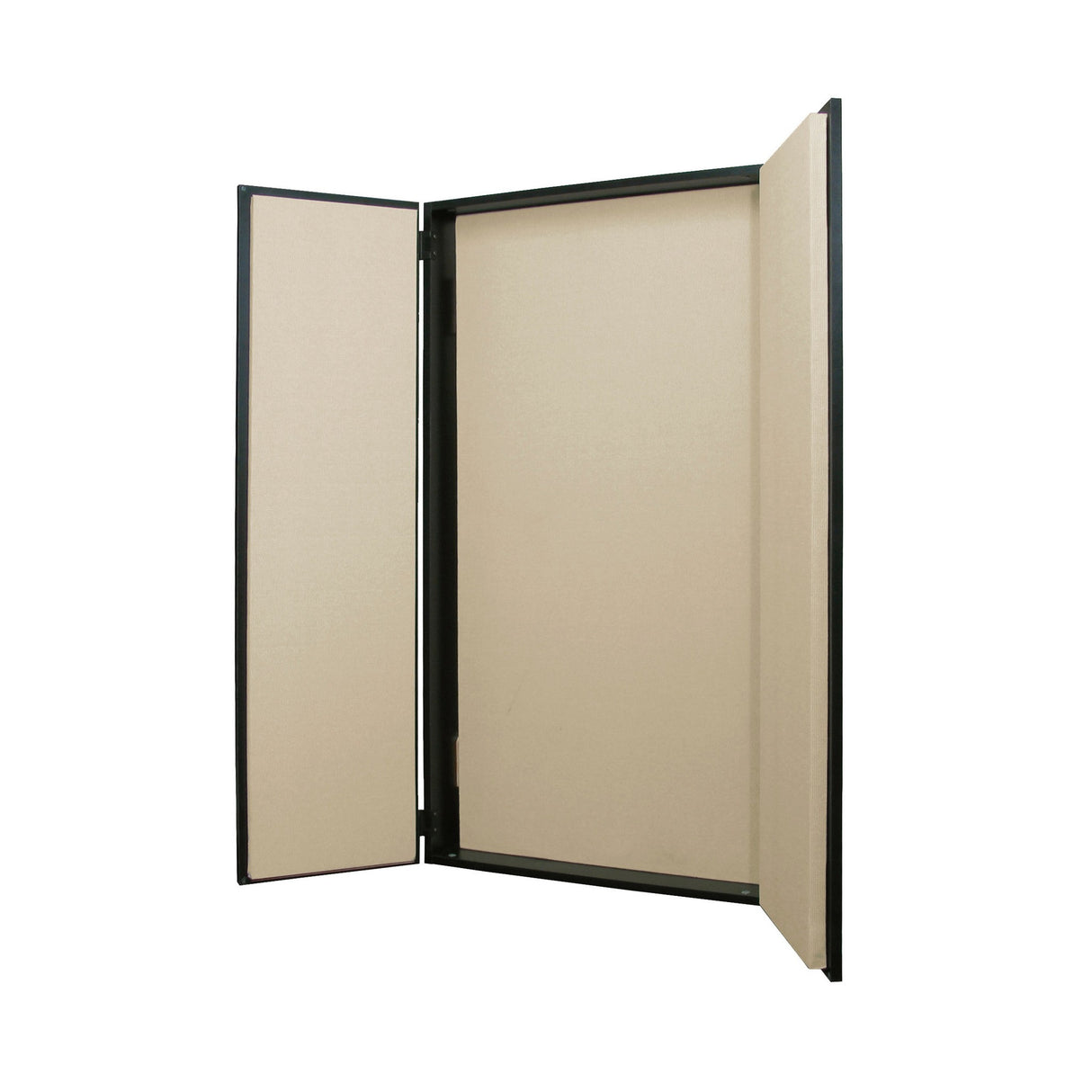 Primacoustic FlexiBooth 24 x 48 x 6-Inch Wall Mount Vocal Booth, Black/Beige