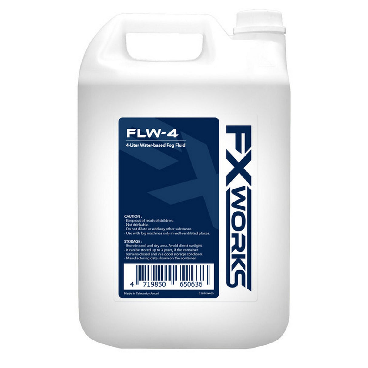 Antari FLW-4 FX Works Fog Fluid, 4 Liter