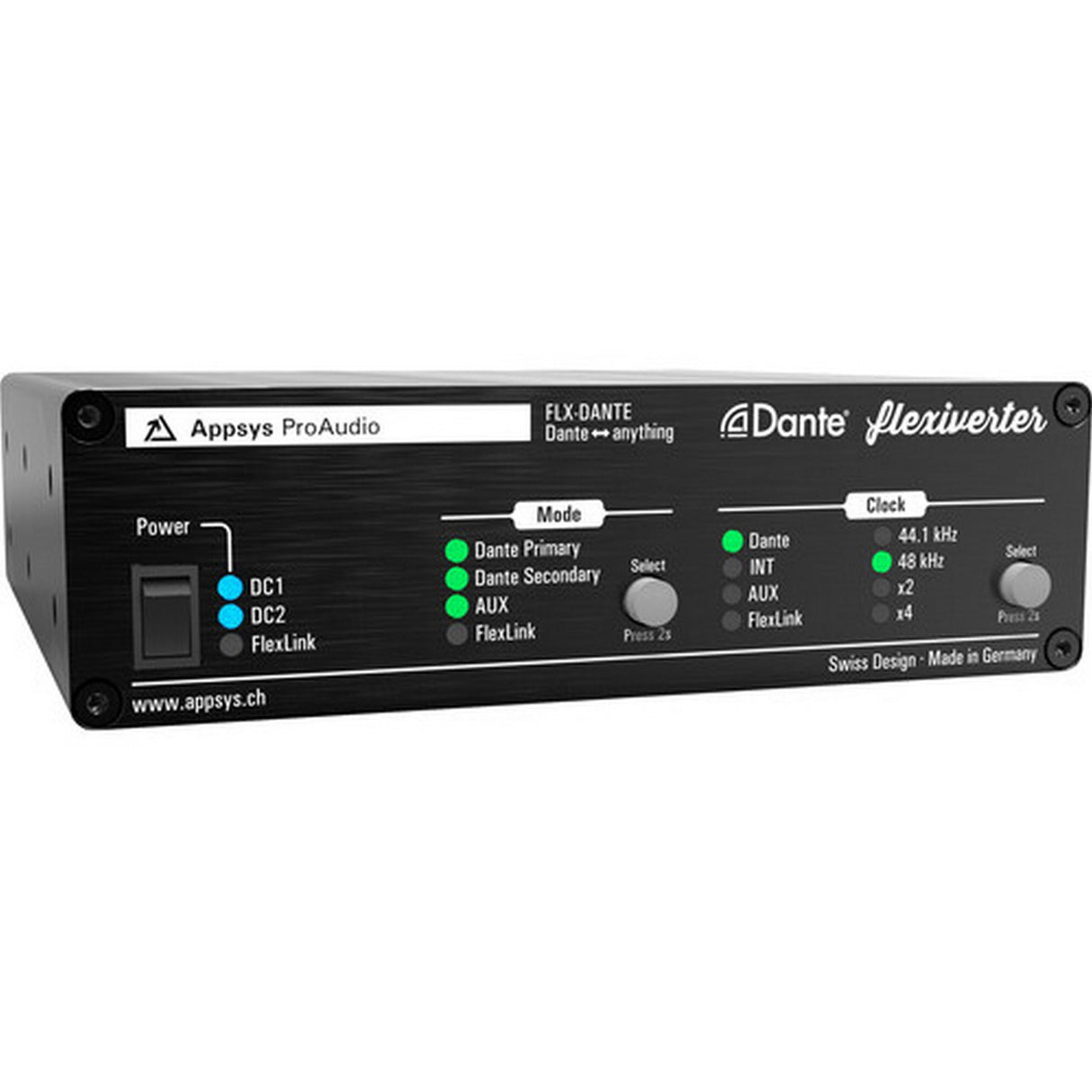 Appsys Flexiverter Dante 64 x 64 Channel Format Converter