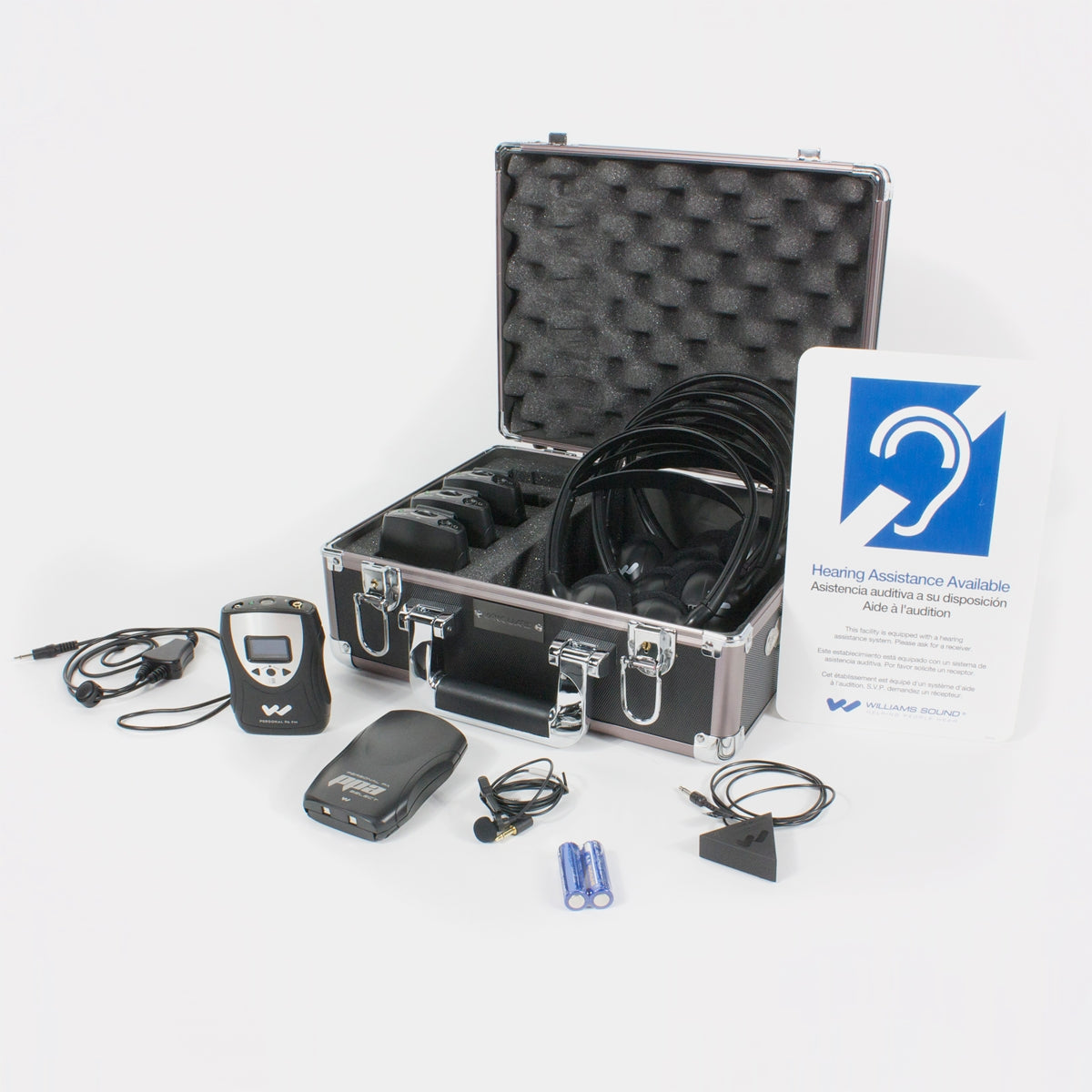 Williams Sound FM ADA KIT 37 | Accommodate Individuals for Hearing Accessibility Small Group