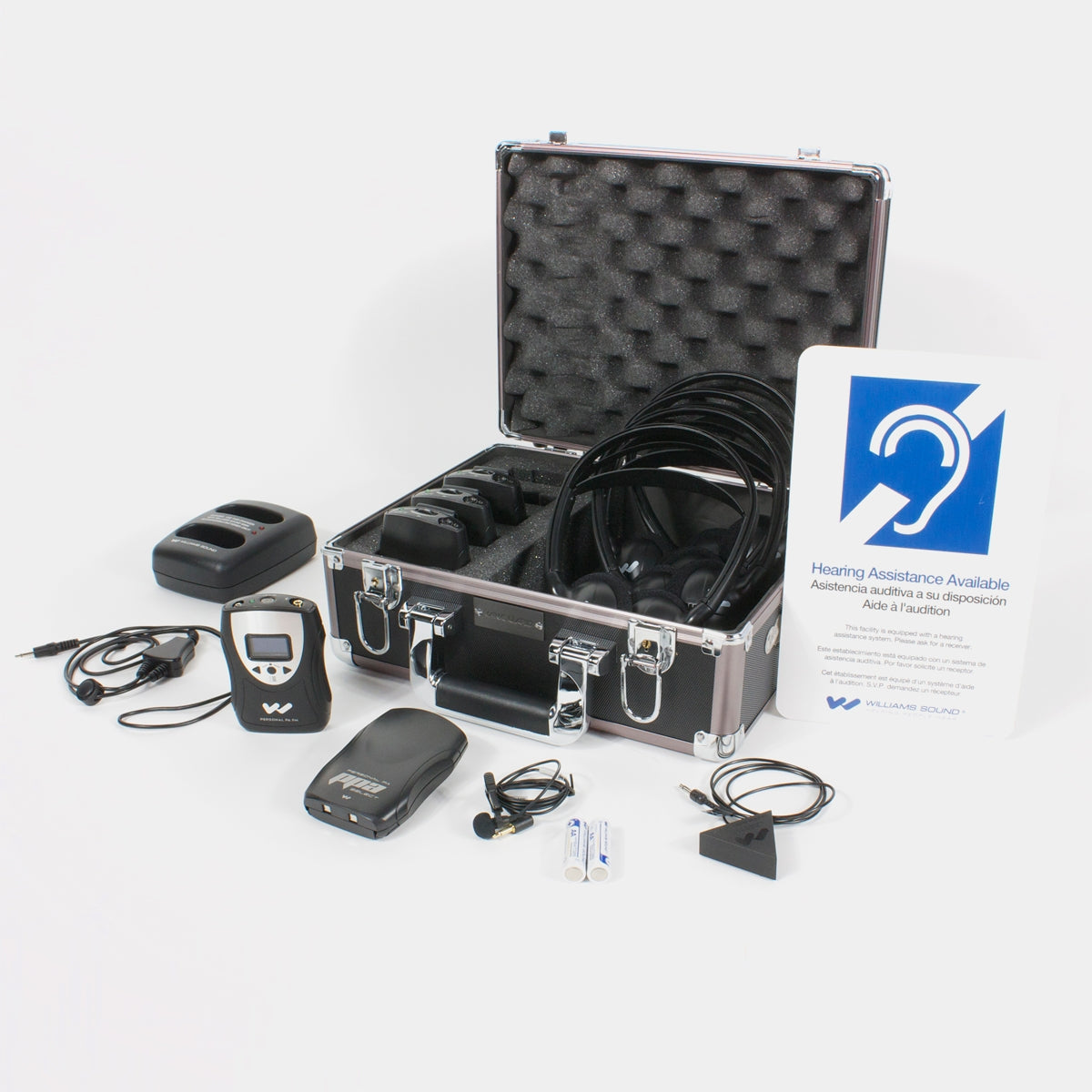 Williams Sound FM ADA KIT 37 RCH | Accommodate Individuals for Hearing Accessibility Rechargeable