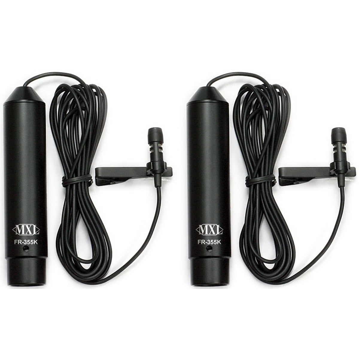 MXL FR-355K | Interview Kit includes FR-351 Cardioid FR-350 Omni Lavalier Microphones
