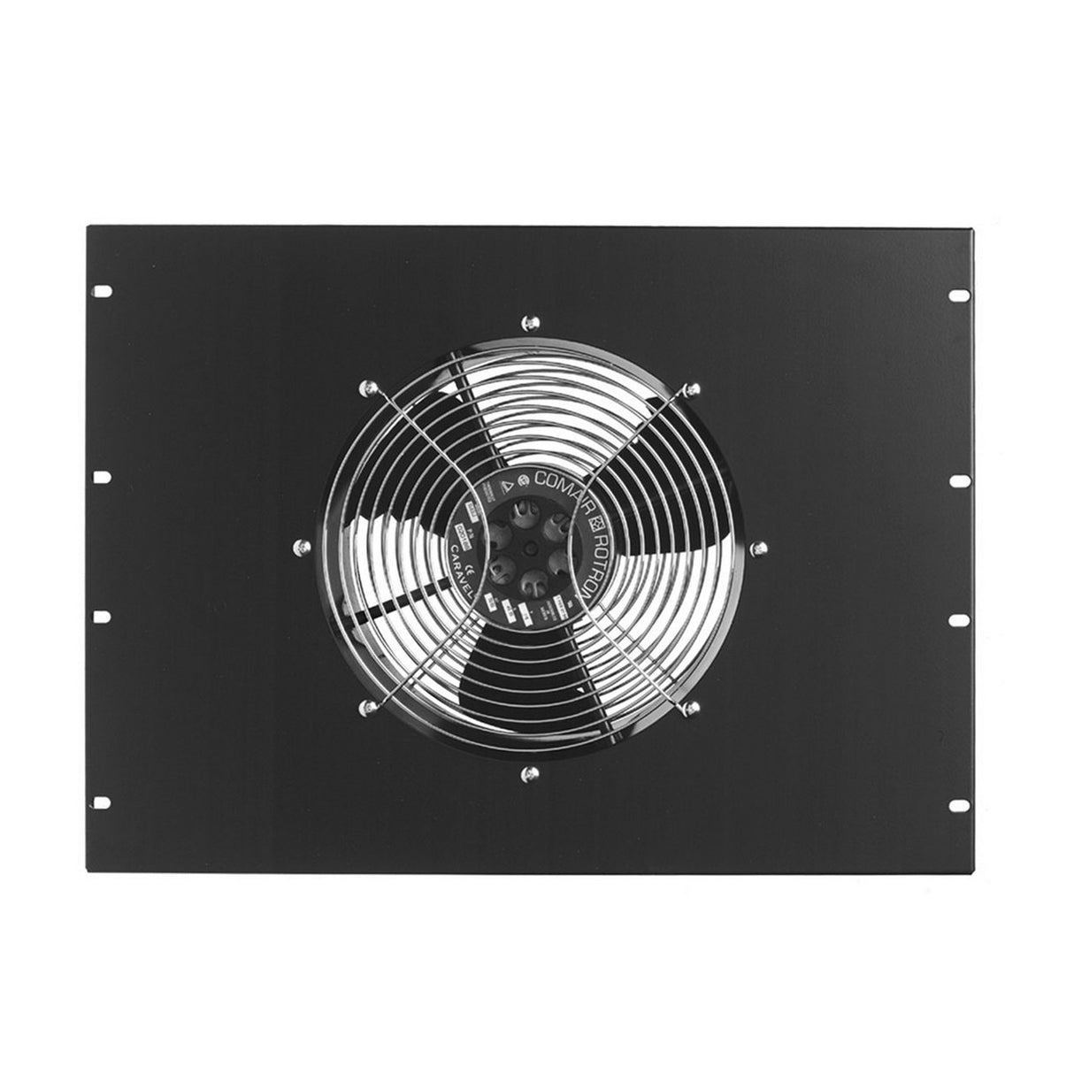 Lowell FT1-7T 7U Turbo Fan Panel, Cord without Plug for Europe