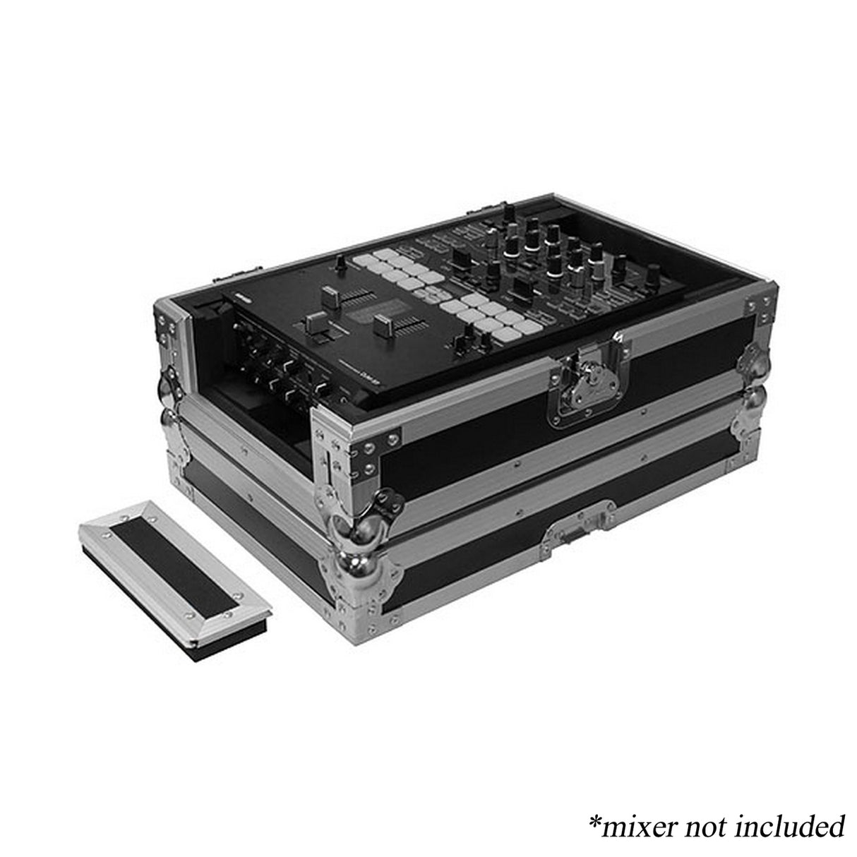 Odyssey Cases FZ10MIXXD | Extra Deep 10 inch Universal DJ Mixer Case