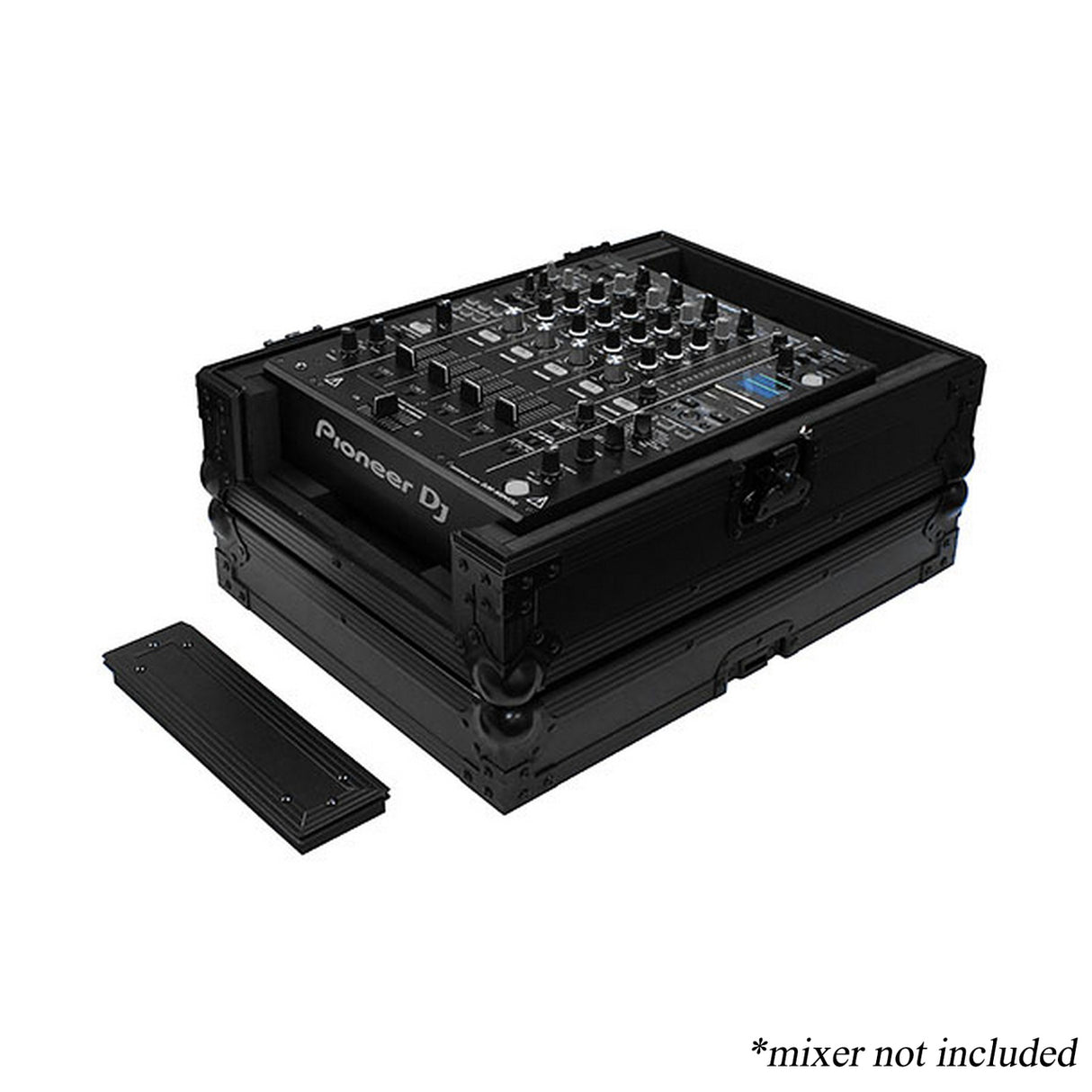 Odyssey Cases FZ12MIXXDBL | Black Label Extra Deep 10 inch Universal DJ Mixer Case