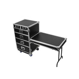 Odyssey Flight Zone Deluxe Six Drawer Workbox Tour Case with Wheels