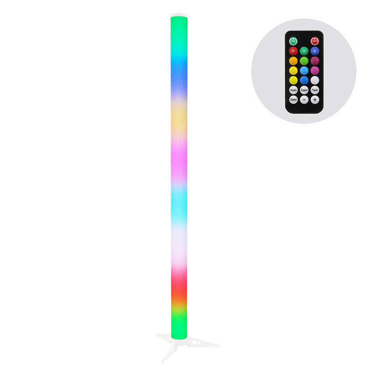 JMAZ Lighting Galaxy Tube RGB Tri-Color LED Effect Light