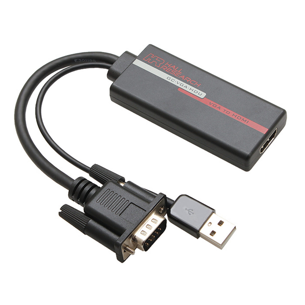 Hall Technologies GC-VGA-HDU VGA to HDMI Adapter with Audio
