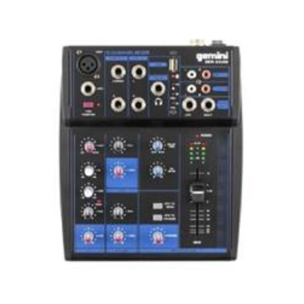 Gemini GEM-05USB 5-Channel USB Mixer for Podcasts