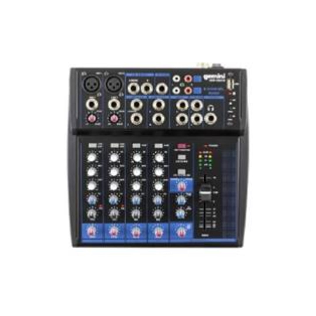 Gemini GEM-08USB 8-Channel USB Mixer for Podcasts
