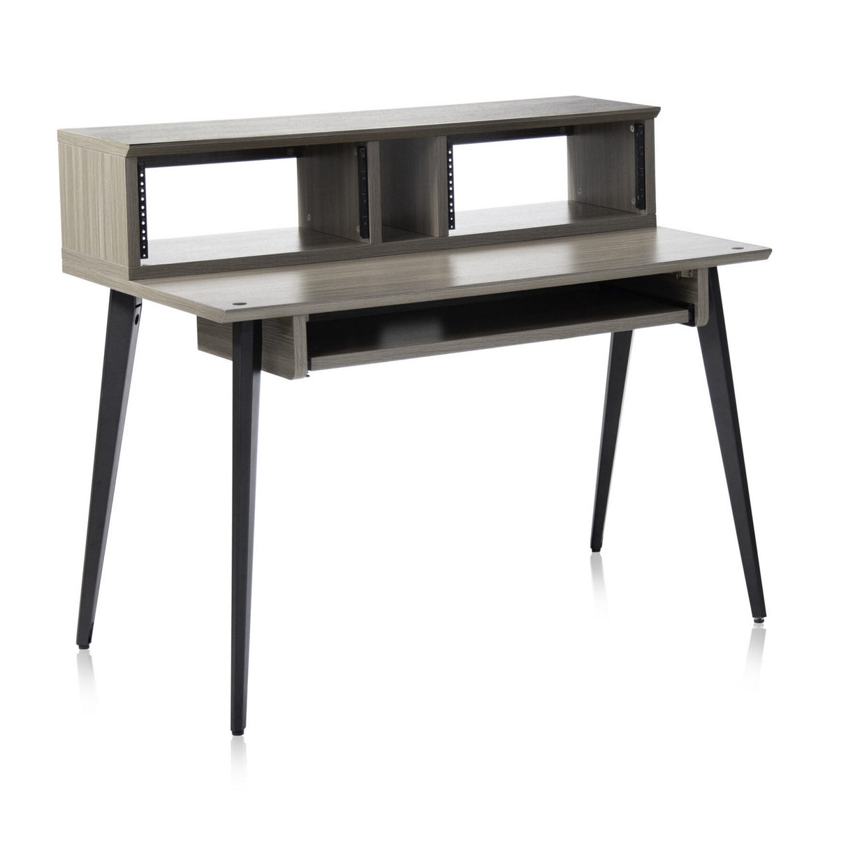 Gator GFW-ELITEDESK-GRY Elite Series Furniture Desk, Driftwood Grey Finish