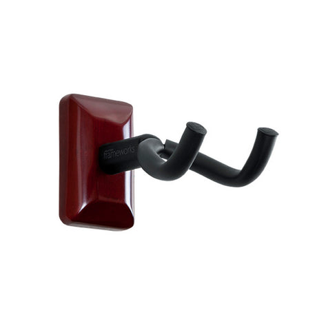 Gator GFW-GTR-HNGRCHR Wall Mount Guitar Hanger Cherry - accessories