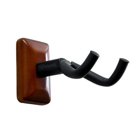Gator GFW-GTR-HNGRMHG Wall Mount Guitar Hanger Mahogany - accessories